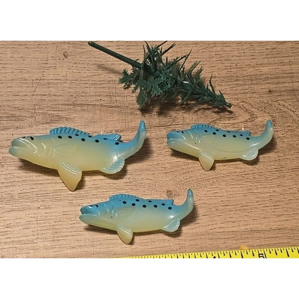 Vintage Fish (3) Collection Cake Toppers 3